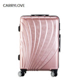 Carrylove Fashionhigh Quality Can Board The Plane 20/24 Inch Size High Quality Abs Rolling