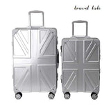 High Quality Durable Pc 20/24 Inches Rolling Luggage Spinner Customs Lock Travel Suitcase Fashion