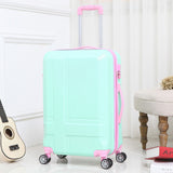 New Password  Suitcase 20 Inch 24 Inch Luggage Spinner Trolley Caster Students Box Wholesale