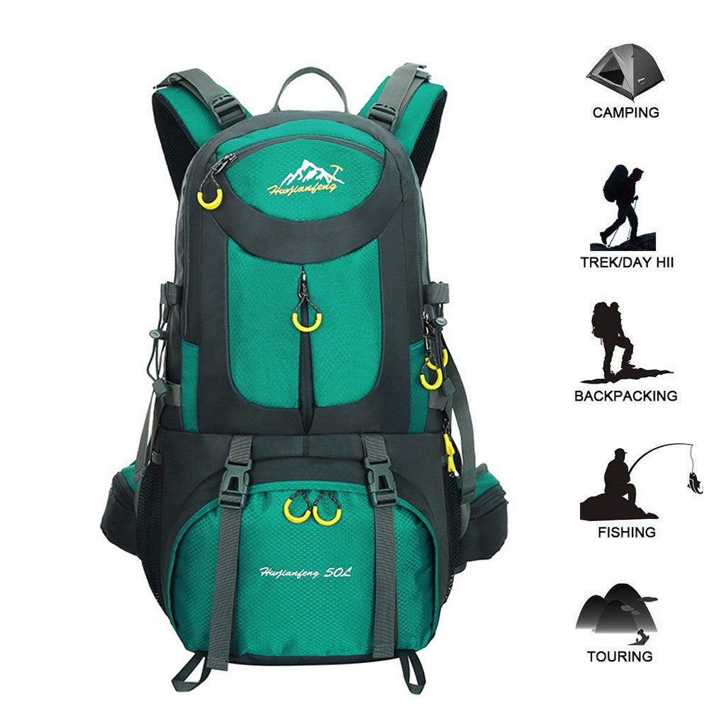 Shop Hiking Backpack 50L Waterproof Huwaijian – Luggage Factory