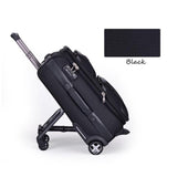 New Multifun Men Business Rolling Luggage Casters Travel Duffle Wheel Suitcase Oxford Trolley Carry