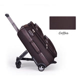 New Multifun Men Business Rolling Luggage Casters Travel Duffle Wheel Suitcase Oxford Trolley Carry