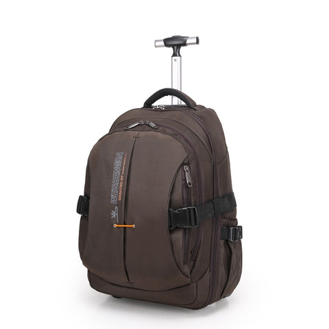 Men Nylon Trolley Luggage Travel Bags Business Luggage Suitcase On Wheels Travel Trolley Rolling