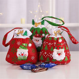 Fashionable Cloth Christmas Bag Handbag For Apple Candy Small Gift