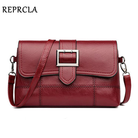 Reprcla Brand Designer Women Shoulder Bag Fashion Handbag And Purse Pu Leather Crossbody Bags For