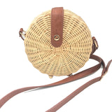 Square Round Mulit Style Straw Bag Handbags Women Summer Rattan Bag Handmade Woven Beach Circle