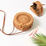 Square Round Mulit Style Straw Bag Handbags Women Summer Rattan Bag Handmade Woven Beach Circle