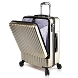 20"24" Inch Spinner Rolling Luggage Travel  Suitcase Bag With Laptop Bag,Pc+Abs Trolley