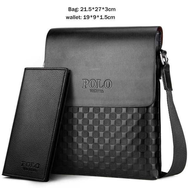 Casual Small Box Designer Bag for Men's Suitcase Shape Shoulder