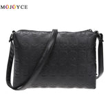 Women Skull Soft Pu Leather Zipper Envelope Crossbody Bag Female Small Messenger Bags Girl Shoulder