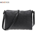 Women Skull Soft Pu Leather Zipper Envelope Crossbody Bag Female Small Messenger Bags Girl Shoulder