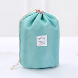 Mara'S Dream Waterproof Barrel Travel Cosmetic Bag Cosmetic Bag Nylon Wash Bag Dressing Box Storage