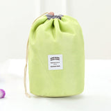 Mara'S Dream Waterproof Barrel Travel Cosmetic Bag Cosmetic Bag Nylon Wash Bag Dressing Box Storage