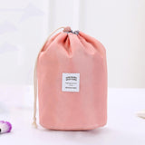 Mara'S Dream Waterproof Barrel Travel Cosmetic Bag Cosmetic Bag Nylon Wash Bag Dressing Box Storage