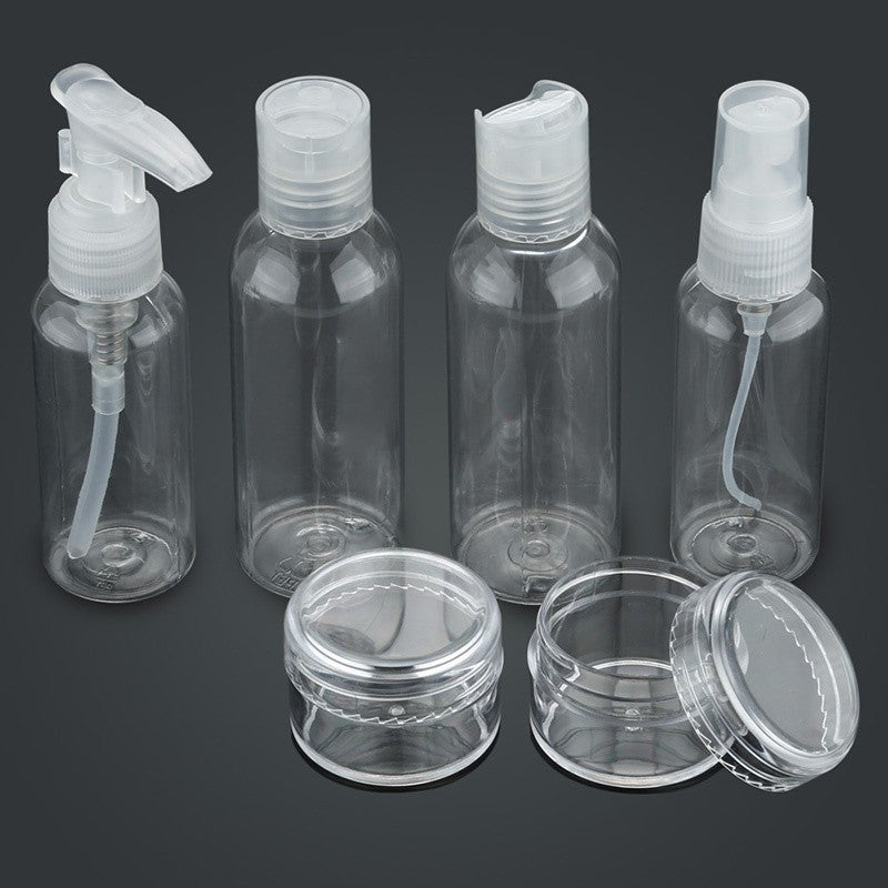 6Pcs Makeup Spray Bottle Lotion Case Empty Container Bottles Travel Set Kit