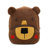 2019 3D Cartoon Plush Children Backpacks Kindergarten Schoolbag Animal Kids Backpack Children