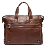 Westal Messenger Bag Men'S Genuine Leather Men'S Shoulder Bags Made Of Natural Male Briefcases