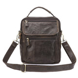 Mva Messenger Bag Men'S Shoulder Bags Genuine Leather Male Man Small Flap Casual Crossbody Men'S