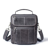 Mva Messenger Bag Men'S Shoulder Bags Genuine Leather Male Man Small Flap Casual Crossbody Men'S