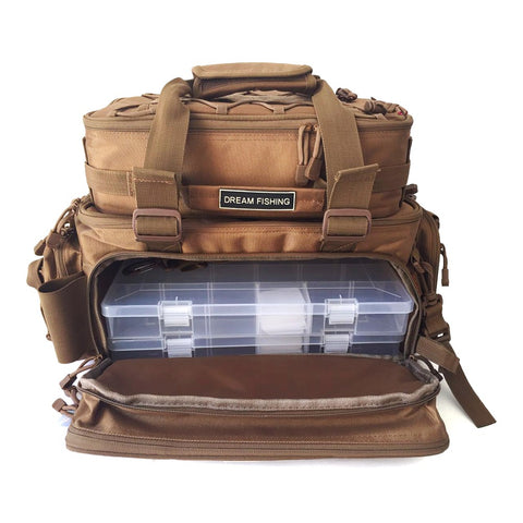 Multifunctional Fishing Backpack Tackle Bag Detachable Combination Lure Backpack Fishing Gear