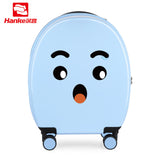 Diy Hardside Rolling Luggage Bag Kids Suitcase Girls 2018 Cartoon Spinner Trolley Boys Children