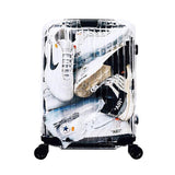 New Transparent Suitcase,20"Boarding Box,22/24/26 Inch Fashion Trunk,Pc Carry-Ons Trolley