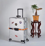 Fashion High Quality20/24/28 Inch Famous Brand Aluminum Frame Rolling Luggage Spinner Luxury