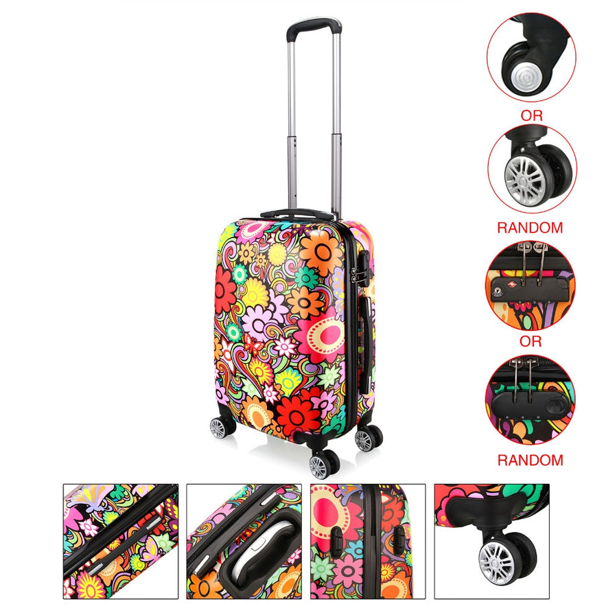 Ru Style  28" Rolling Luggage Spinner Suitcase On Wheels Travel Trolley Luggage Suitcase