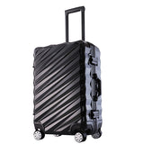 New Fashion 100% Aluminum Alloy Abs+Pc Case Rolling Luggage Spinner Suitcases Wheel 20 Inch