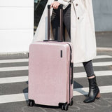 Universal Wheel Zipper Trolley Case,24 Inch Password Lock Luggage,High Quality20 Inch Pc Boarding