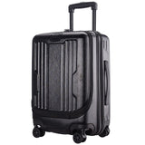 20 Inch Cabin Rolling Travel Luggage Suitcase Case With Laptop Bag,Women Pc Wheel Upscale Trolley ,