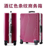 Travel Tale Pc 20" 24" Fashion Aluminum Frame High Quality Rolling Luggage Men And Women Business