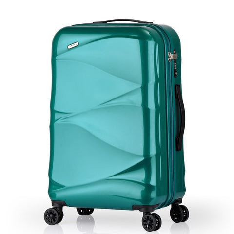 Stylish Rolling Luggage,Pc Trolley Case,Hard-Shell Luggage,Universal Wheel Trunk,20-Inch Boarding