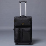 Oxford Cloth Suitcase,Canvas Luggage,20"Boarding Box,Ultra Light Universal Wheel 24"Trolley