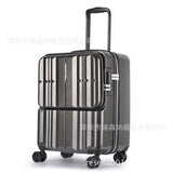 Travel Tale Pc 20" Front Computer Bag Rolling Luggage Multifunction Business Suitcase Universal