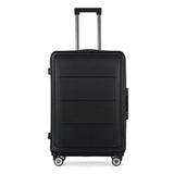 Business Suitcase Male 20" 24" Boarding Trolley Case Female Front Zipper Computer Bag Luggage Tsa