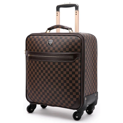 16/20/22/24 Inch Fashion Travel Suitcase,Carry On Trolley Bag,Fixed Cabin Large Luggage Bag Girl