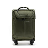 Fashion Suitcase,Canvas Trolley Case,30"Super Light Large Capacity Travel Trunk,20"Boarding Rolling