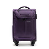 Fashion Suitcase,Canvas Trolley Case,30"Super Light Large Capacity Travel Trunk,20"Boarding Rolling