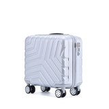 Aircraft Wheel Mute Luggage,16 Inch Boarding Suitcase,Universal Wheel Trolley Case,Password