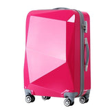 High-Grade Drill Face Trolley Case,20"Boarding Box,24"/28"Universal Wheel Password Trunk,Abs