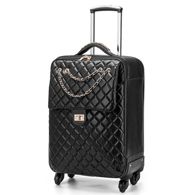 Designer Travel Draw-Bar Suitcase Business Trolley Designer