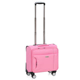 Commercial Small Universal Wheels Trolley Luggage 16 Inches Boarding Male Oxford Fabric Travel