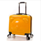 18/20 Inch Pc+ Abs Girl Cartoon Pull Rod Box Trolley Case 3D Child Travel Luggage Anime Suitcase