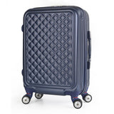 Vertical Abs Trolley Case,Student Suitcase,20 Inch Boarding Trunk,Password Box Universal Wheel