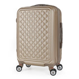 Vertical Abs Trolley Case,Student Suitcase,20 Inch Boarding Trunk,Password Box Universal Wheel