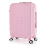 Vertical Abs Trolley Case,Student Suitcase,20 Inch Boarding Trunk,Password Box Universal Wheel