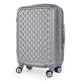 Vertical Abs Trolley Case,Student Suitcase,20 Inch Boarding Trunk,Password Box Universal Wheel