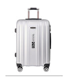 New!Fashion 20"24 Inches Trolley Case Abs Students Travel Waterproof Luggage Rolling Suitcase