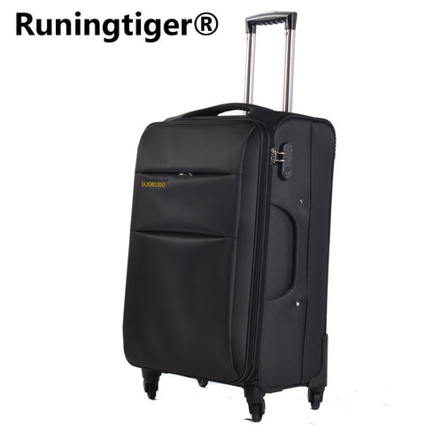 Fashion Business Trolley Case Waterproof Oxford Suitcase Male 22/26 Inch Large Capacity Password